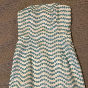 Lilly Pulitzer strapless dress